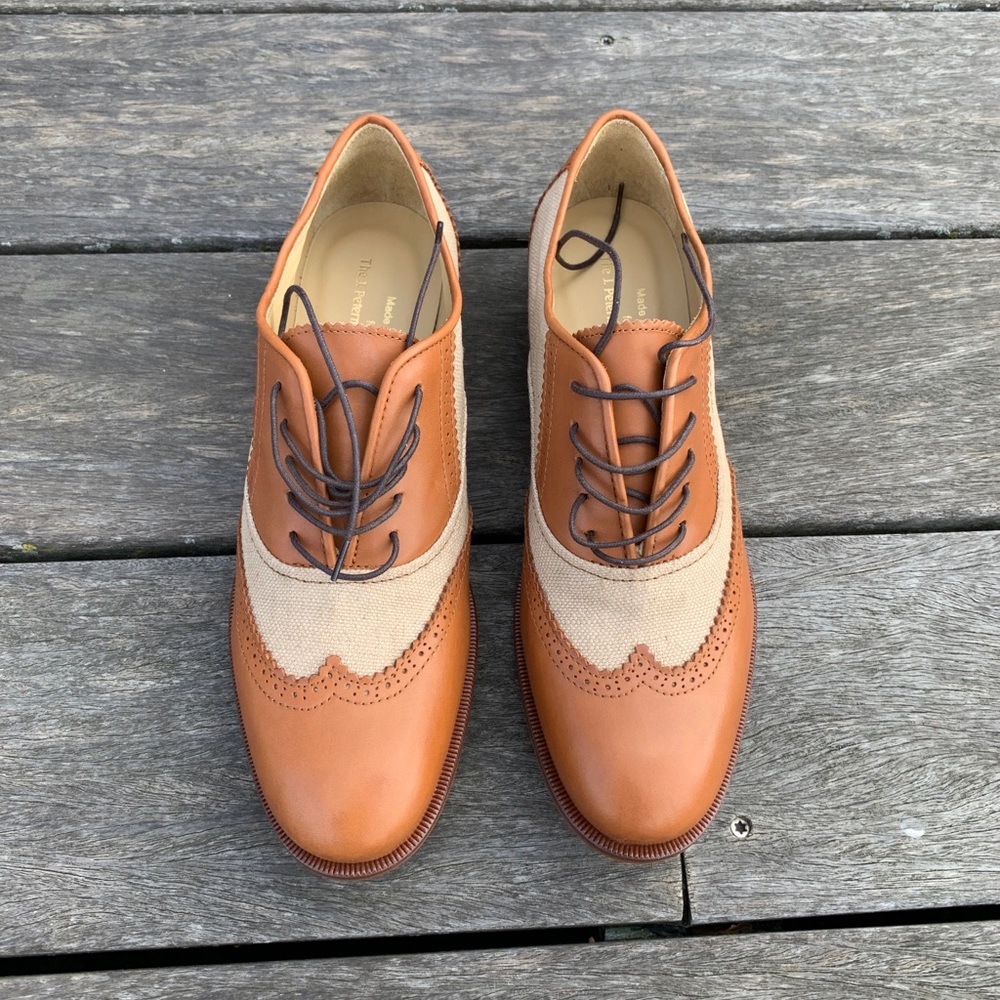 J Peterman brand new Oxford style shoe.